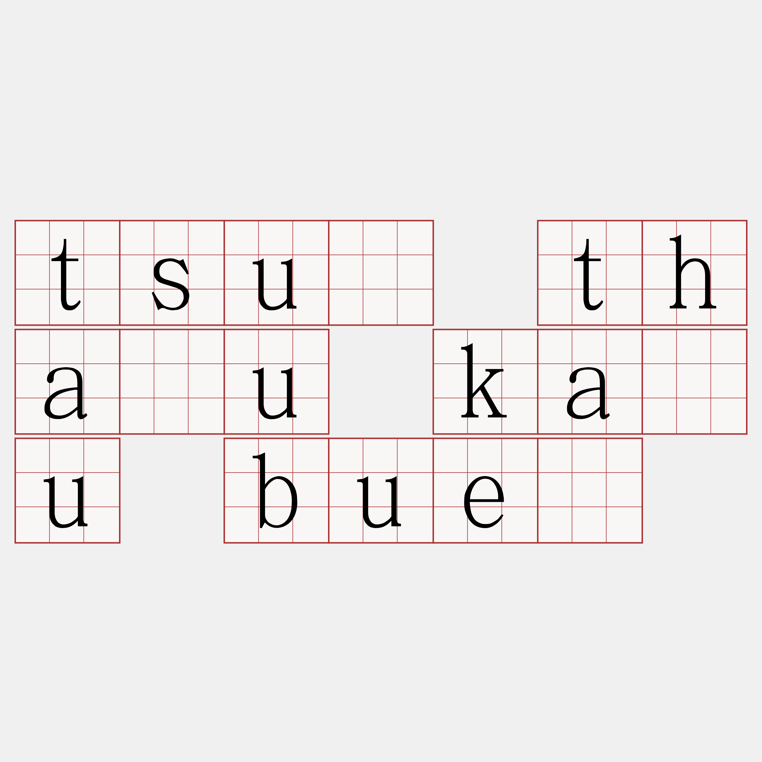 tsū thâu kàu bué